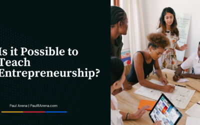 Is it Possible to Teach Entrepreneurship?
